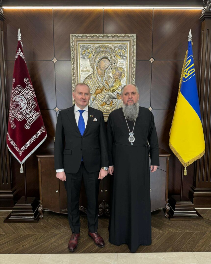 Почесний консул Молдови Микола Скрипковський зустрівся з Блаженнійшим Митрополитом Епіфанієм Почесний консул Молдови Микола Скрипковський зустрівся з Блаженнійшим Митрополитом Епіфанієм