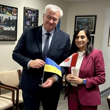 Фото: Андрій Сибіга, X Сибіга обговорив санкції проти РФ з главою МЗС Канади
