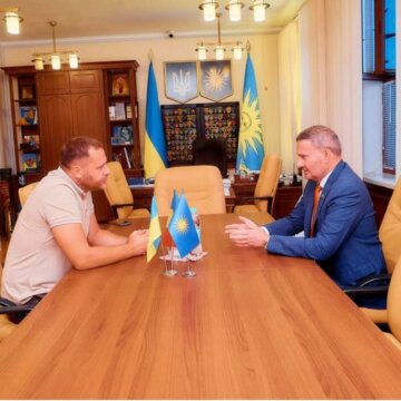 Фото: з особистого instagram Миколи Скрипковського Микола Скрипковський провів зустріч з мером Кам’янця-Подільського