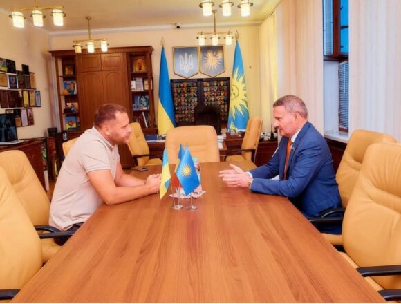Фото: з особистого instagram Миколи Скрипковського Микола Скрипковський провів зустріч з мером Кам’янця-Подільського