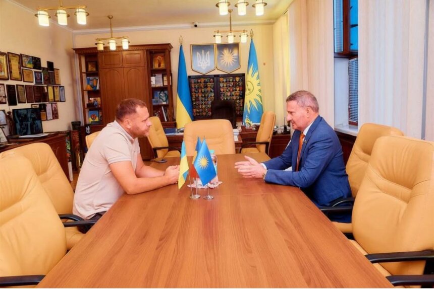 Фото: з особистого instagram Миколи Скрипковського Микола Скрипковський провів зустріч з мером Кам’янця-Подільського