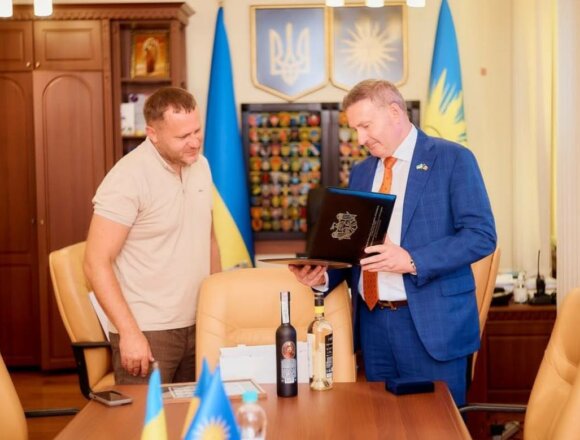 Фото: з особистого instagram Миколи Скрипковського Микола Скрипковський провів зустріч з мером Кам’янця-Подільського