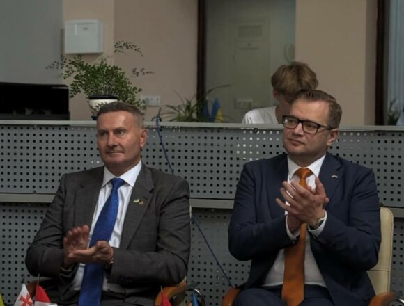 Фото: Микола Скрипковський Микола Скрипковський відвідав VII Міжнародний тиждень в ЗНУ