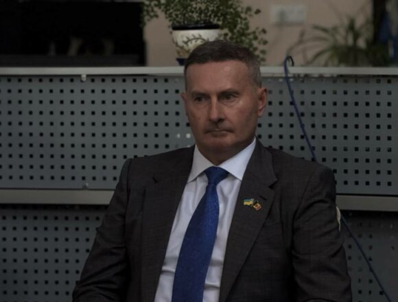 Фото: Микола Скрипковський Микола Скрипковський відвідав VII Міжнародний тиждень в ЗНУ