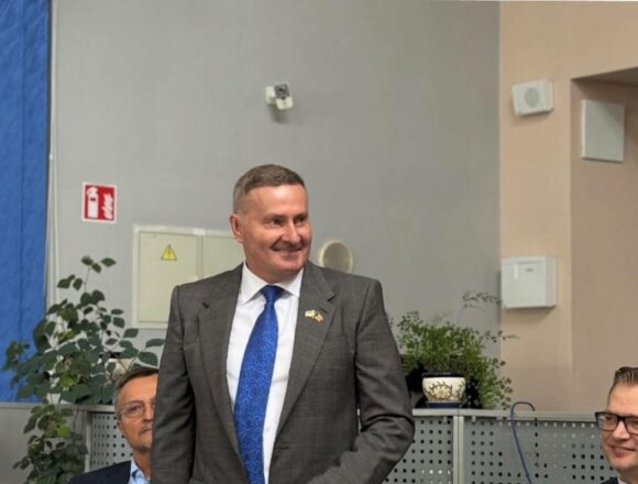 Фото: Микола Скрипковський Микола Скрипковський відвідав VII Міжнародний тиждень в ЗНУ