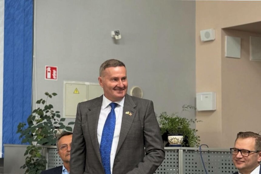 Фото: Микола Скрипковський Микола Скрипковський відвідав VII Міжнародний тиждень в ЗНУ