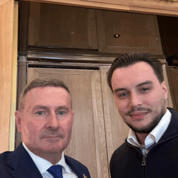 з особистого Instagram Миколи Скрипковського Микола Скрипковський обговорив з польським дипломатом перспективи співпраці