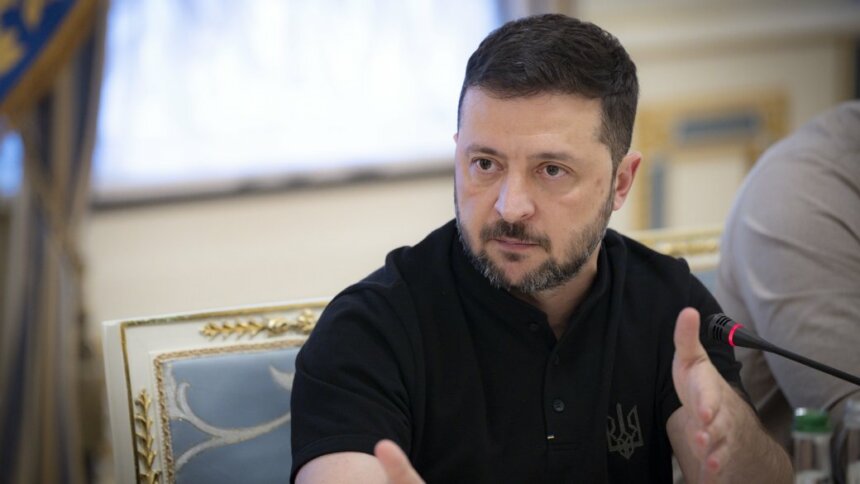 Президент України Володимир Зеленський під час зустрічі з журналістами, 20 вересня 2025 року. Офіс президента України Зеленський анонсував візит української делегації до США
