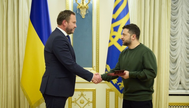 Фото: ОП Зеленський обговорив з главою МЗС Естонії оборонну підтримку України