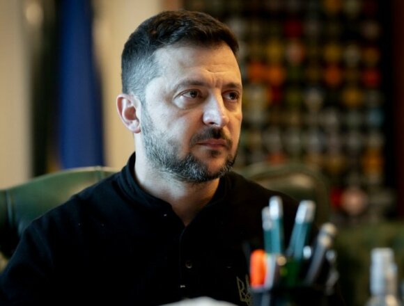 Президент України Володимир Зеленський. Володимир Зеленський/Telegram Антоніу Кошта запросив Зеленського виступити на саміті Європейської Ради в Брюсселі