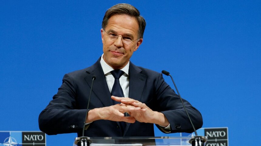 Генеральний секретар НАТО Марк Рютте виступає під час прес-конференції в штаб-квартирі Альянсу в Брюсселі, Бельгія, 23 вересня 2025 року. REUTERS/Geert Vanden Wijngaert НАТО планує інвестувати 5% ВВП в оборону до 2035 року