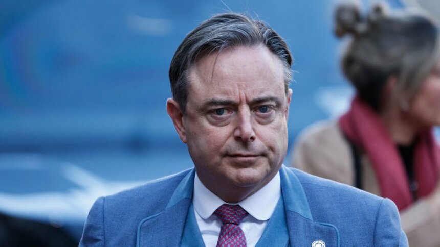 Прем’єр-міністр Бельгії Барт де Вевер в Егмонтському палаці в Брюсселі, Бельгія, 3 лютого 2025 року. Getty Images/Simon Wohlfahrt/Bloomberg Прем’єр Бельгії розкритикував план ЄС щодо російських активів