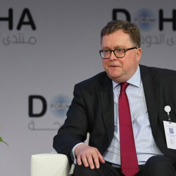 Патрик Тернер, Катар, 27 березня 2022 року. Getty Images/KARIM JAAFAR/AFP НАТО виділить Україні 60 мільярдів доларів допомоги у 2026 році