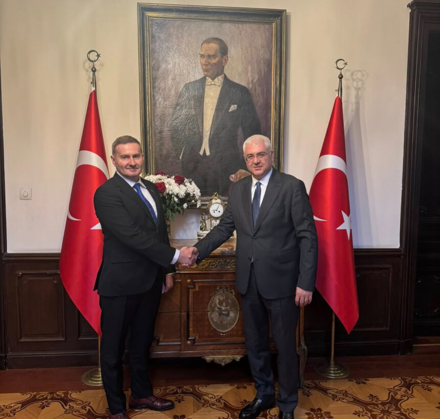Микола Скрипковський зустрівся з послом Туреччини в Болгарії