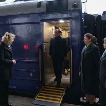 Президент Республіки Кіпр Нікос Христодулідес під час візиту до Києва, Україна, 4 грудня 2025 року. Пресслужба президента Кіпру Президент Кіпру прибув до Києва