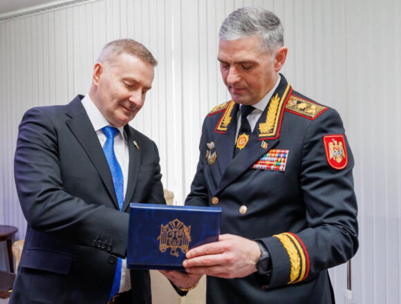 Микола Скрипковський відвідав Інспекторат Карабінерів у Кишиневі
