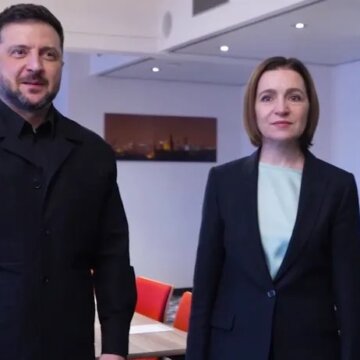 Зеленський закликав синхронізувати євроінтеграційний рух України та Молдови