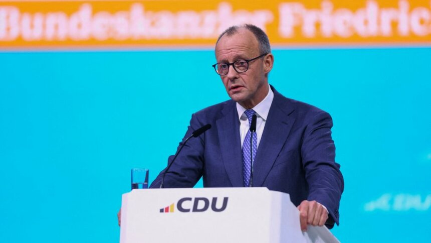 Мерц під час візиту до Китаю обговорить з Сі Цзіньпіном завершення війни рФ проти України