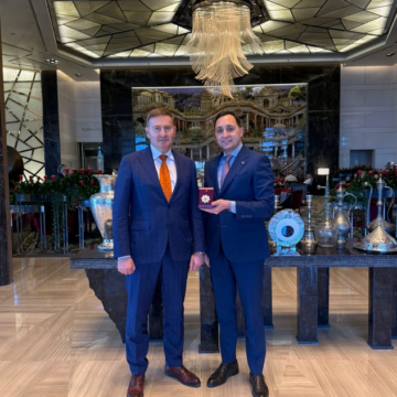 Микола Скрипковський зустрівся з генеральним директором готелю Raffles Istanbul