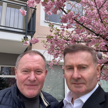 Микола Скрипковський провів зустріч із Ауреліу Чокоєм у Німеччині Микола Скрипковський провів зустріч із Ауреліу Чокоєм у Німеччині