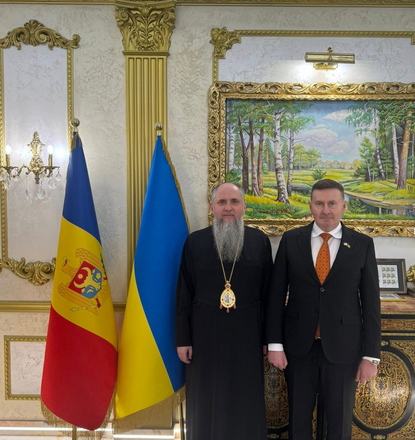 Митрополит Епіфаній відвідав Почесне консульство Республіки Молдови у місті Хмельницькому