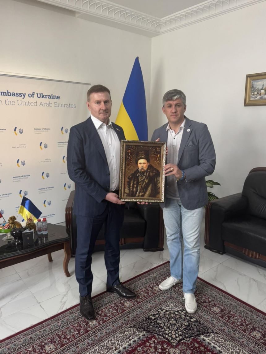 Микола Скрипковський відвідав Посольство України в ОАЕ